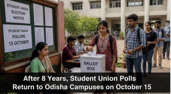 After 8 Years, Student Union Polls Return to Odisha Campuses on October 15